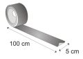 Taśma antypoślizgowa 50 mm Żółta
