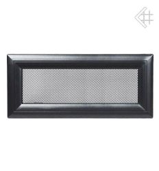 Kratka kominkowa malowana OSKAR czarna 11x32