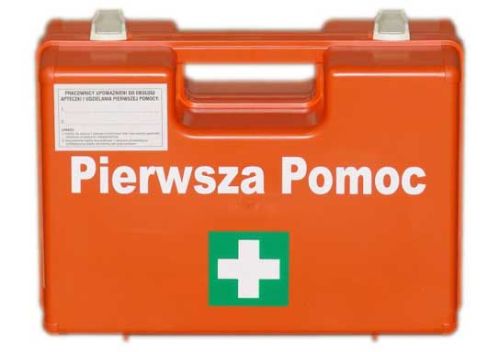 Apteczka przenośna zakładowa K-20 z podwójnym wyposażeniem DIN 13164 x2