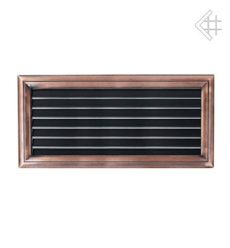 Kratka kominkowa Air System galwanizowana OSKAR miedziany 17x37