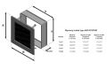 Kratka kominkowa Air System galwanizowana OSKAR 17x30
