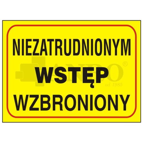 Niezatrudnionym wstęp wzbroniony