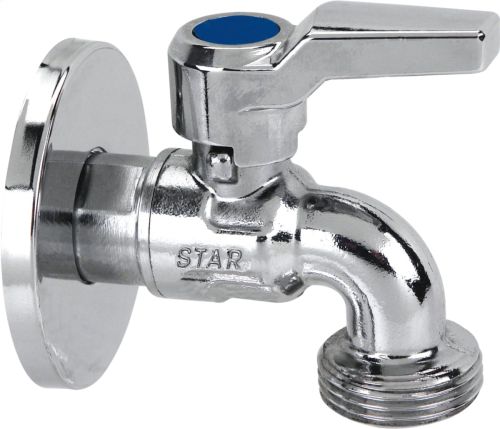 EFFEBI STAR Zawór pralkowy/czerpalny 1/2" CHROM