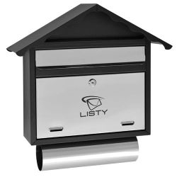 Skrzynka pocztowa na listy LUX-8 z tubą na prasę