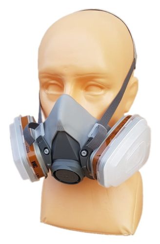 Maska lakiernicza 3M. Półmaska 6200 Silikonowa A1