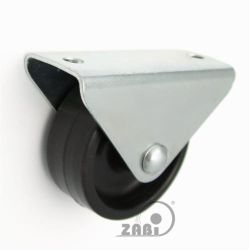 Koło meblowe w obudowie stałej tworzywo fi 40