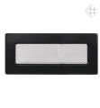 Kratka wentylacyjna malowana czarna 11x32