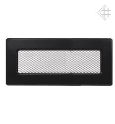 Kratka kominkowa malowana czarna 11x32