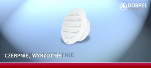 Czerpnia/Wyrzutnia fi 150 ocynk Dospel