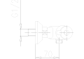 Standard Bateria termostatyczna natryskowa dwuuchwytowa 576-012-00
