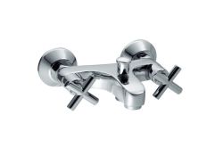 Symetric Bateria wannowa ścienna dwuuchwytowa 344-010-00