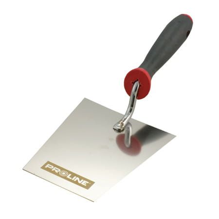 Kielnia trapezowa nierdzewna 140mm, rączka dwuskładnikowa Proline 61575