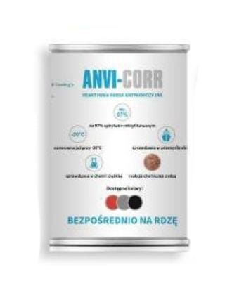 ANVI-CORR Reaktywna Farba Antykorozyjna 1l