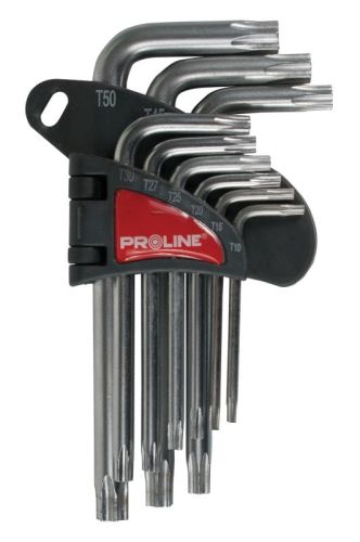 Zestaw kluczy torx (gwiazdkowe) 9szt. 48339