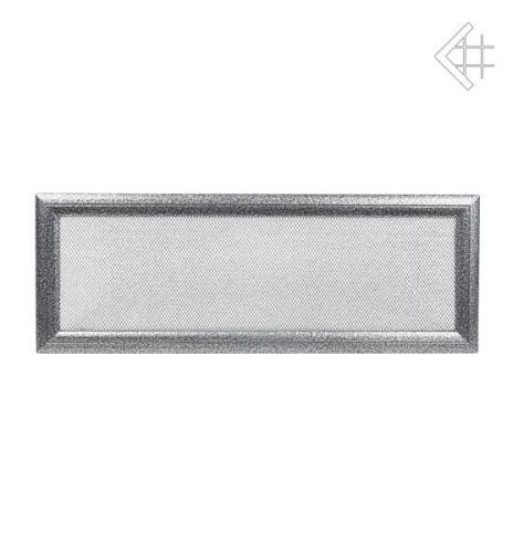Kratka kominkowa malowana OSKAR czarno-srebrna 17x49