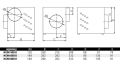 Wymiary Wentylator kominkowy KOM II 800