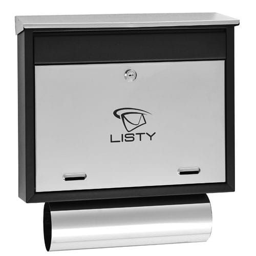 Skrzynka pocztowa na listy LUX-2 z tubą na prasę