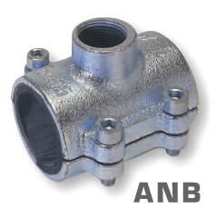 GEBO Dwudzielna obejma remontowo-naprawcza ANB 3" x 1"