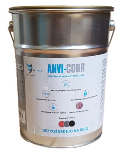 ANVI-CORR Reaktywna Farba Antykorozyjna 5l